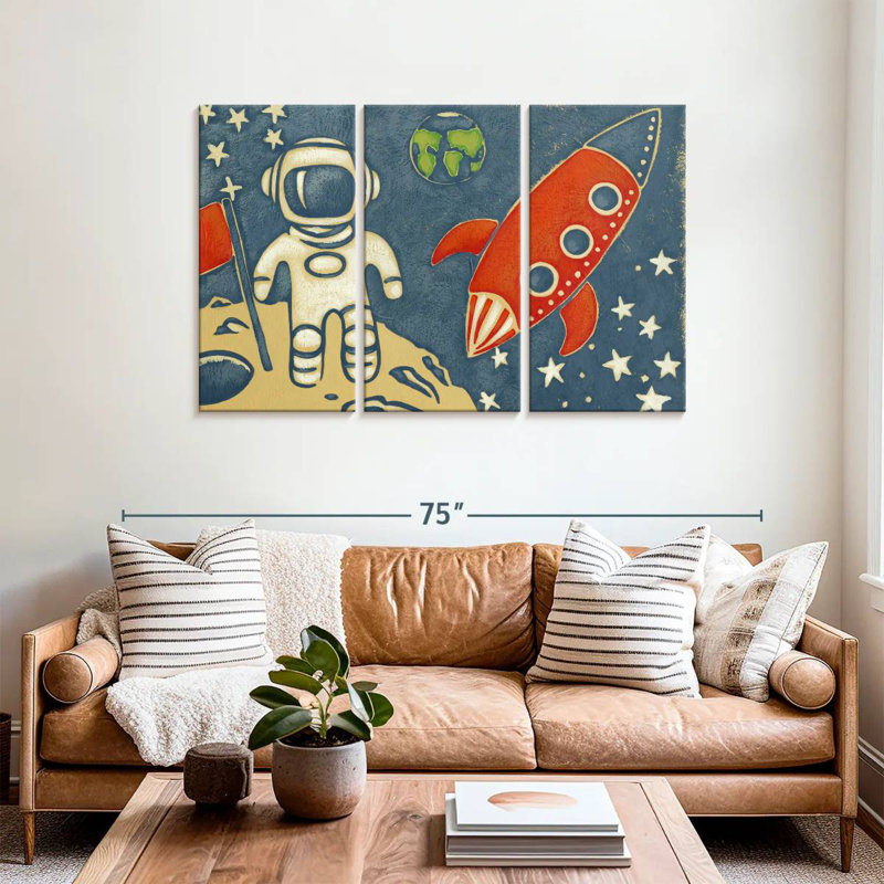Oberle Space Explorer I, 36" H x 57" W