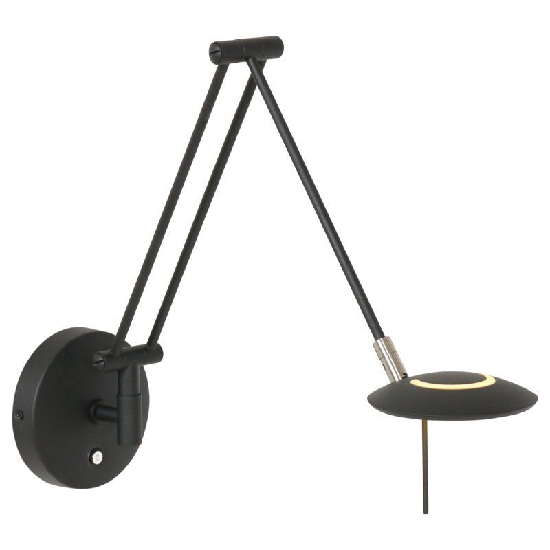 Stiver LED Plug-in Swing Arm Sconce
