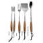 Schmidt Brothers™ Cutlery Bonded Teak 4-Piece Grill Set