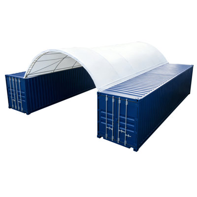 20Ftx40ft Single Frame Tarpaulin Tent Warehouse Shed (Excluding Containers)
