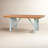 Odie Farmhouse Two-Tone Dining Table