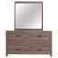 Commode 6 tiroirs avec miroir Contemporary-133232457