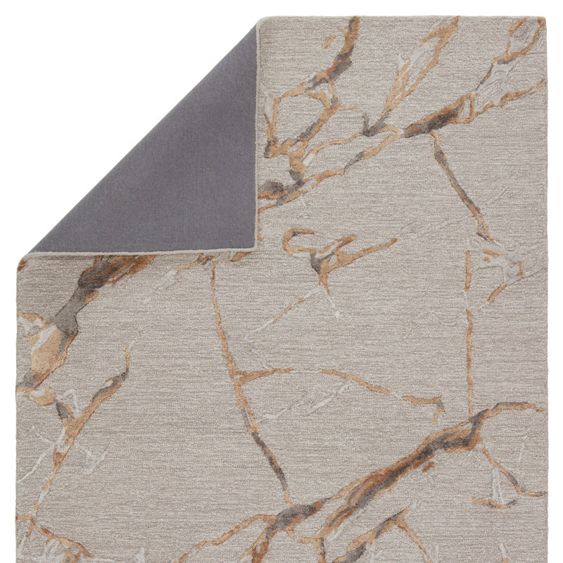 Aekerly Abstract Indoor Rug, Rectangle 9' x 12'