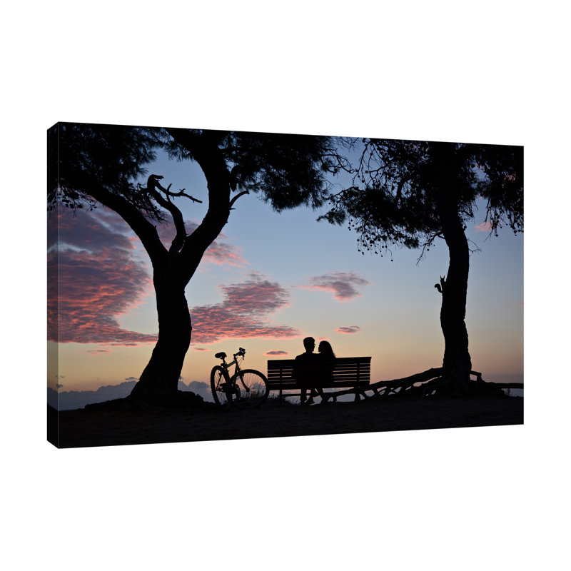 We Talked Like Lovers and Laughed Like Best Friends 1 Piece Wrapped Canvas Wall Art, 71 cm H x 107 cm W x 4 cm D