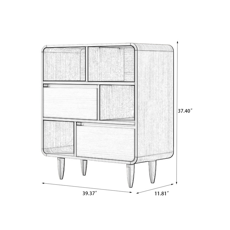 Vitrines en bois manufacturé et brun noisette, H 37,4 po x l 39,37 po x P 11,81 po