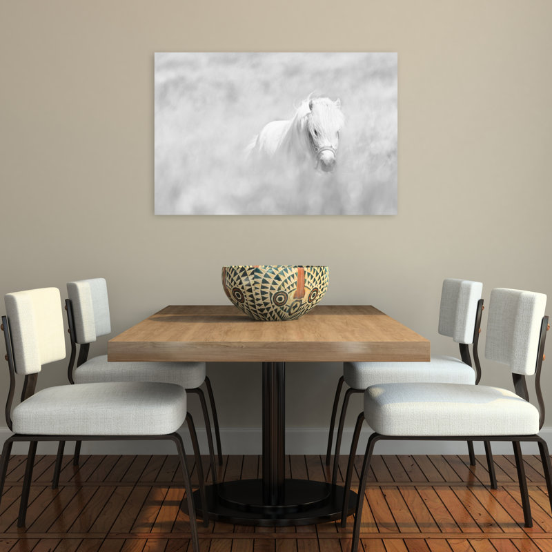 Dreamy White Pony Dreamy Elegant Horse