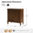 Acushnet 32" Tall 2-Door Accent Cabinet-1004259123