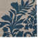 Tapis fait main Equelle ivoire et cobalt