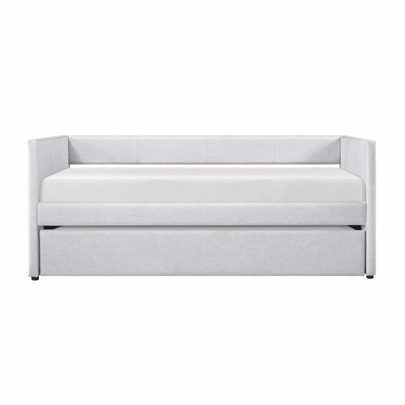 1pc Daybed with Trundle, Gray