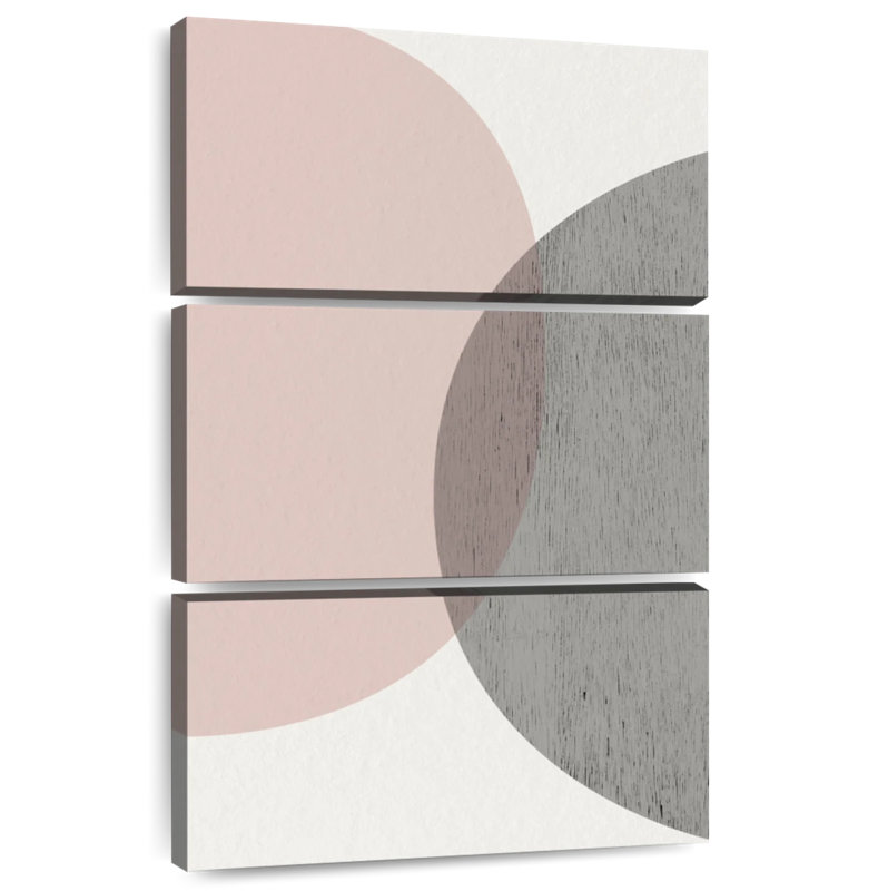 Avery Minimalist Circles II, 65" H x 42" W