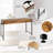 Stonesby 44 In.W Computer Desk With Drawers-1881005654