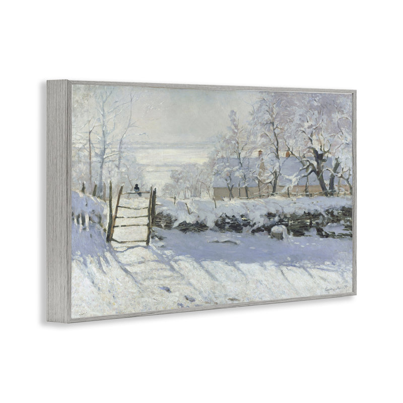 Art numérique classique, la giclée de la pie par One1000paintings, Estampe numérique Farmhouse, H 16 po x l 24 po