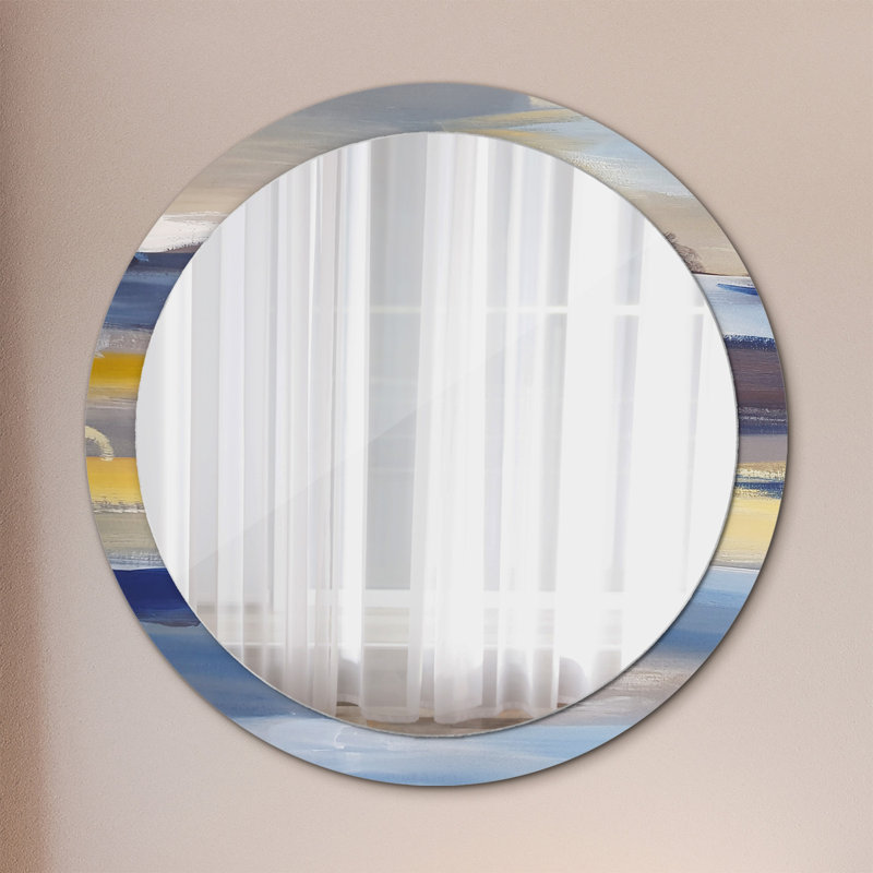 Huldar Glass Flat Wall Mirror