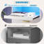 3 Drawers Bedside Table with Charging Station and Led Lights-511473958