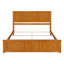 Lit à sommier en bois massif Amear avec pied de lit assorti-1724538548-1724538549