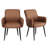 Modern and Contemporary Faux Leather Dining Chairs-1216508362