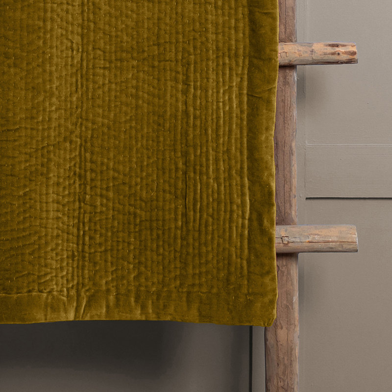 Haze Quilted Throw Blanket, Multicolour