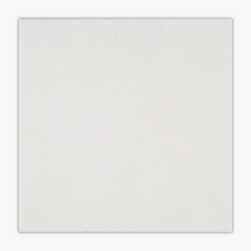 Thassos White Polished 12x12 Marble Tile