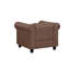 Fauteuil en lin touffeté 39 po-49414258