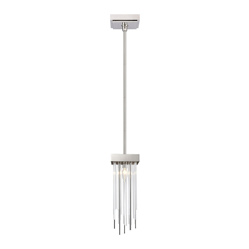 Waterfall Pendant, Polished Nickel