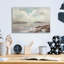  «Distant Island» par Silvia Vassileva, art mural en verre acrylique, 16 po x 12 po