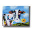 «Cow» par Artpoptart, art mural sur toile-551273898