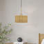 Luminaire suspendu feuille d'or antique 1 lumière Weavington-121436189