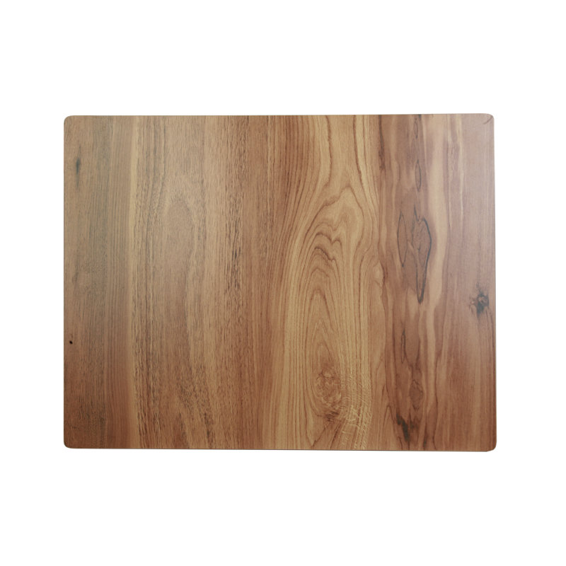Plateau de table en bois fritté mat Nanmu, H 1,06 po x l 30 po x P 24 po