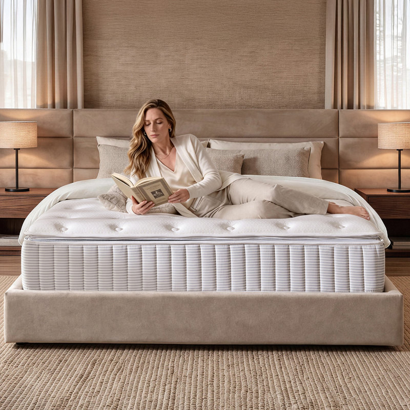  Grand matelas hybride 14 pouces