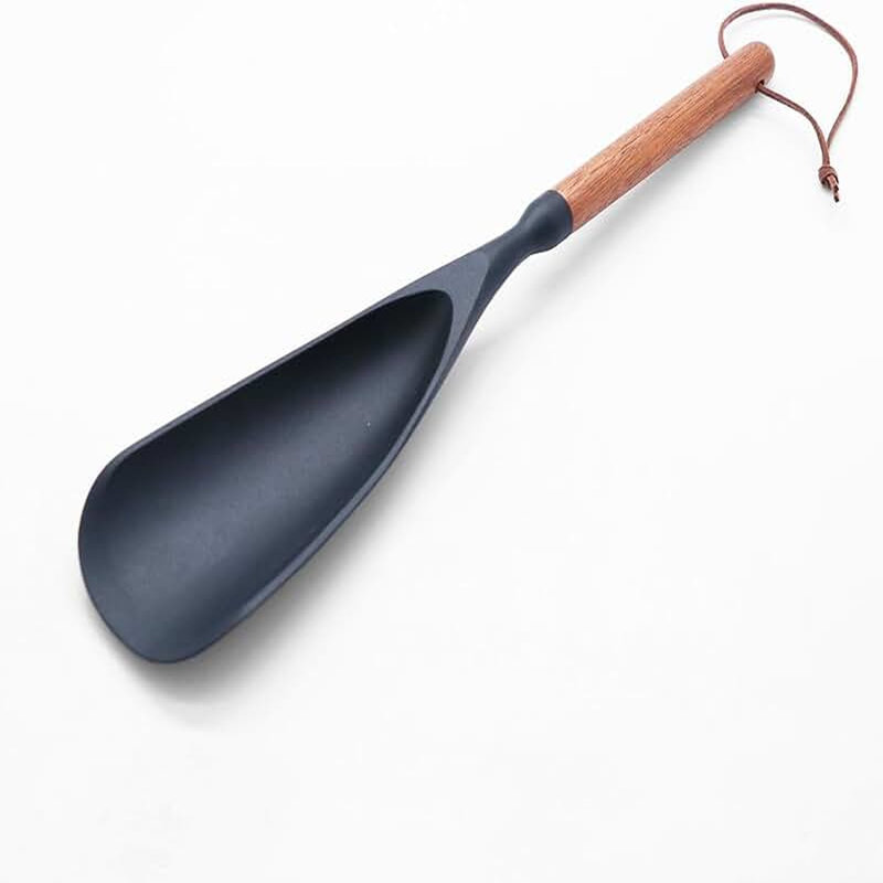 Multifunction Black Silicone Cooking Spoon