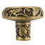 ROOKWOOD KNOB IN FLORENTINE PLATE-1311708567