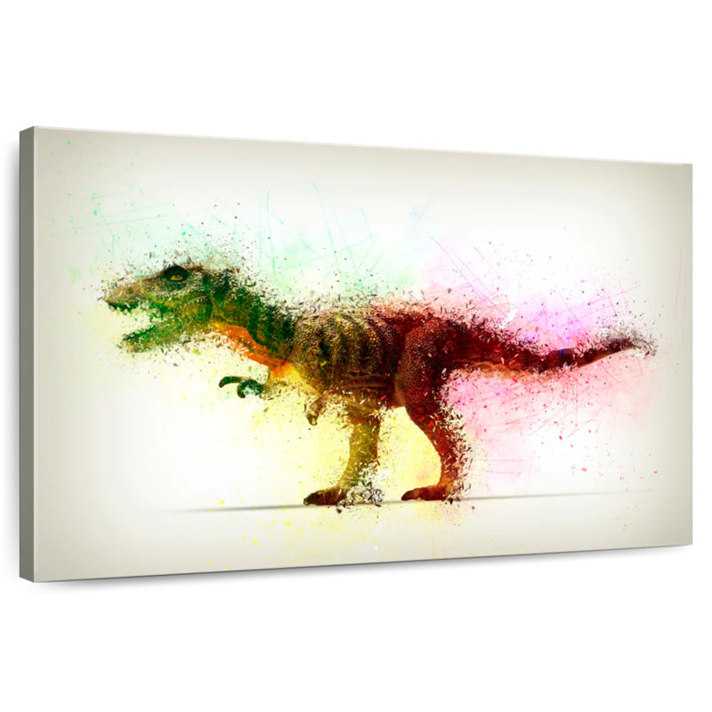 Brampt Abstract Dinosaur, 8'' H x 12'' W