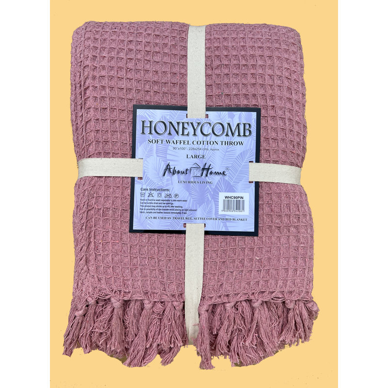 Throw Blanket, Pink