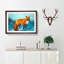 The Red Fox - Picture Frame Painting Print-56712296-56712301