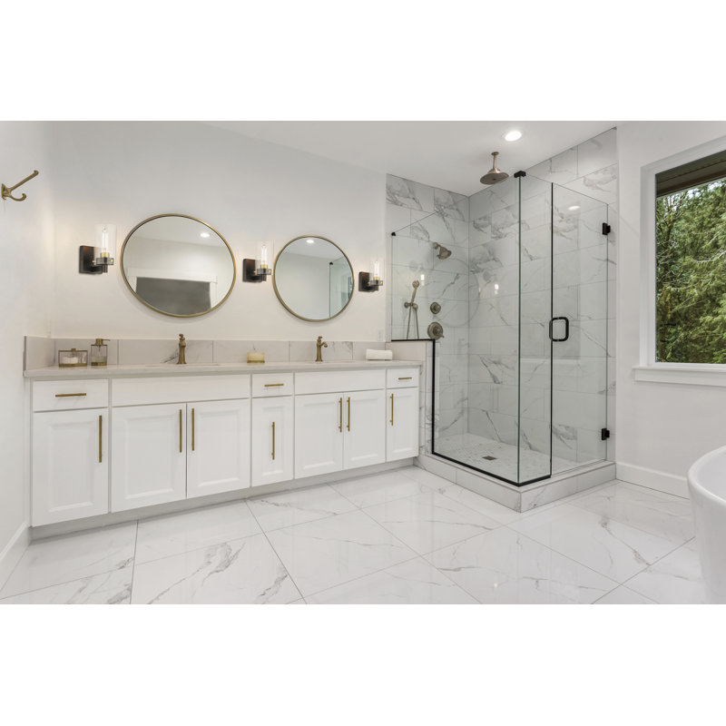 Mihrije Steel Armed Sconce, Black/Satin Brass