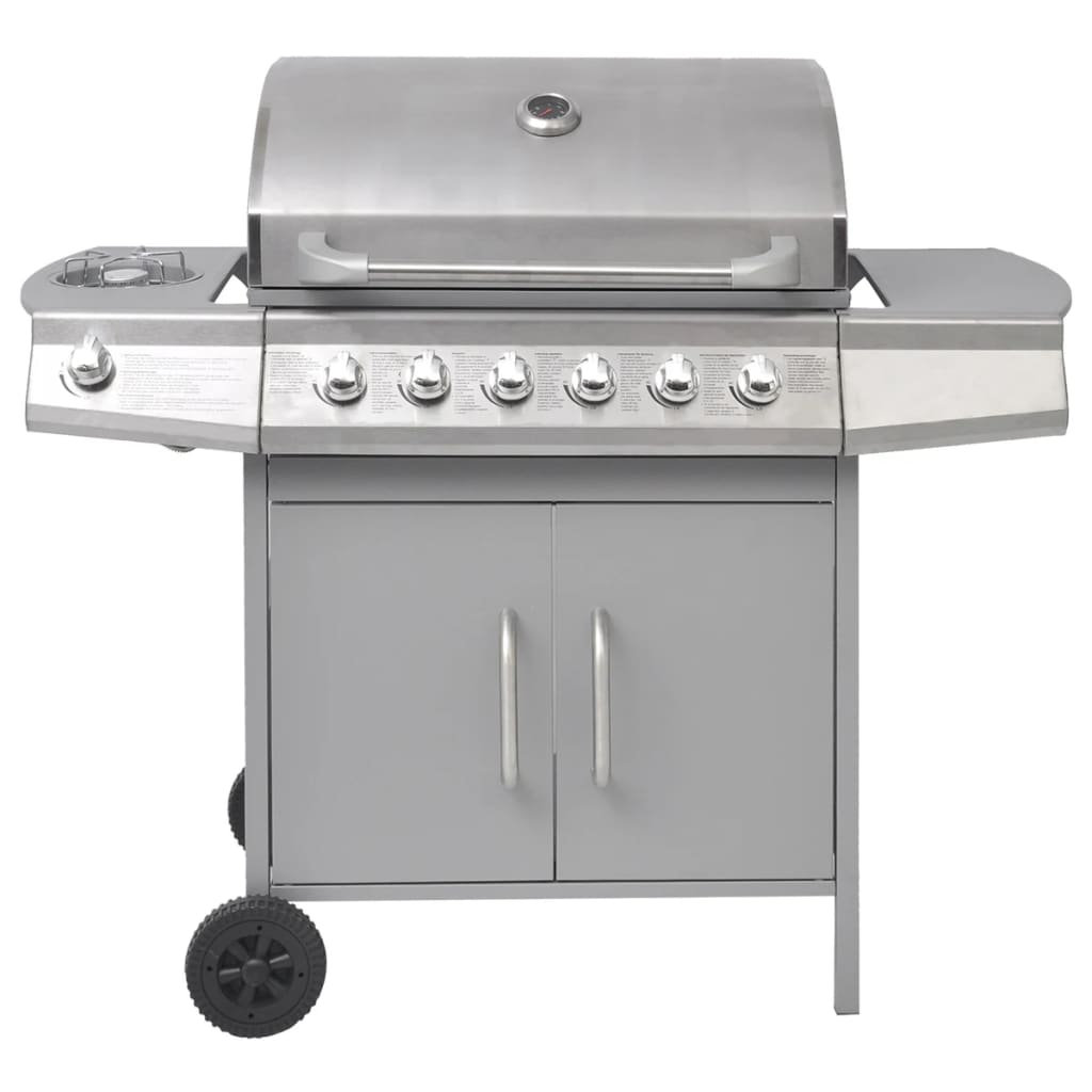 63,5 cm beweglicher Gasgrill Ponder mit 7 Brennern