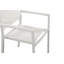 Ensemble repas et salon d'extérieur 17 pièces Aynura - Mobilier de patio en aluminium thermolaqué avec table de salle à manger, chaises empilables, ensemble de canapé et chaises longues inclinables - Blanc