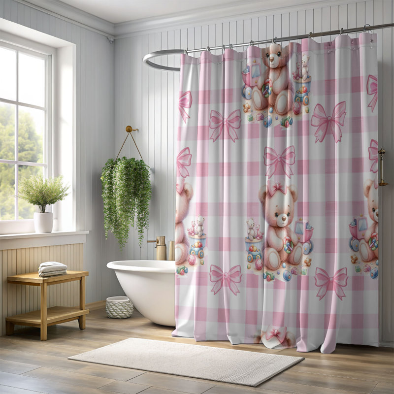 Maternal Care - Rideau de douche Premium 220, H 74 po x l 71 po