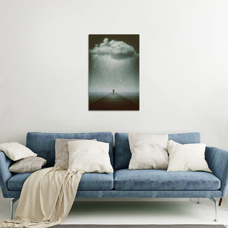 «Even the Sky Cries», impression sans cadre, H 24 po x l 16 po x P 0,25 po