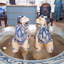 Small Pair of Lucky Foo Dog Figurine-1868400724-1868400725