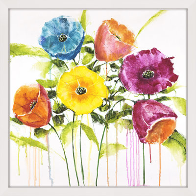 «Cheery Bloomers I» par Julie Joy, reproduction encadrée