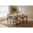 Leoni 78" Solid Wood Dining Table  Walnut-361521673