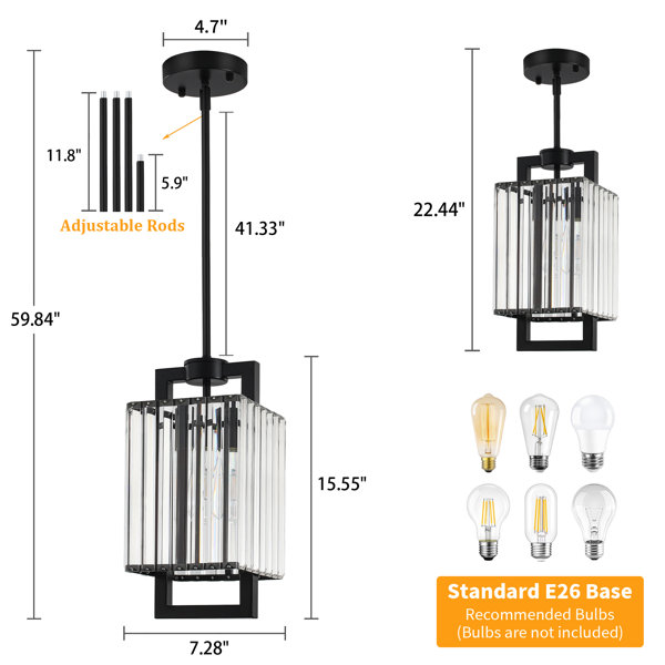 Mercer41 Chantemelle 1 - Luminaire suspendu de luxe avec abat-jour ...