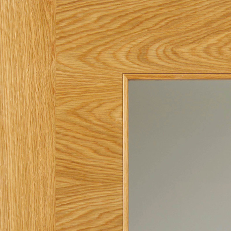 Ostria Oak Internal Door Prefinished, 198.1cm H x 76.2cm W x 3.5cm D