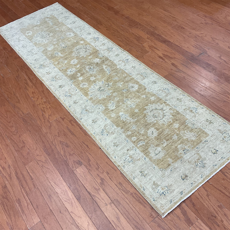  Handmade Oushak Wool Runner