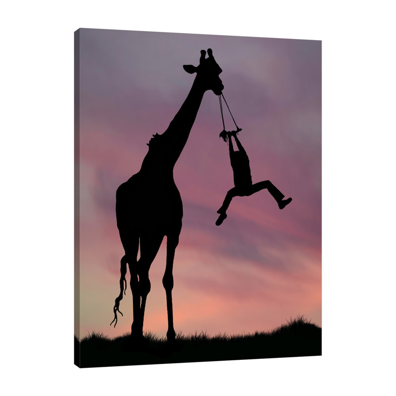 The Zookeeper by Dominic Liam - Wrapped Canvas Print, 122 cm H x 91 cm W x 4 cm D
