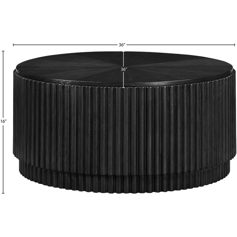 Table basse Ronin, Noir