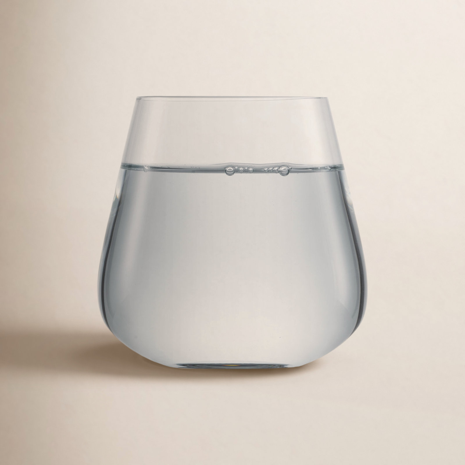 Vervino Double Old Fashioned Lead Free Crystal Whiskey Glass, 13.5 Oz