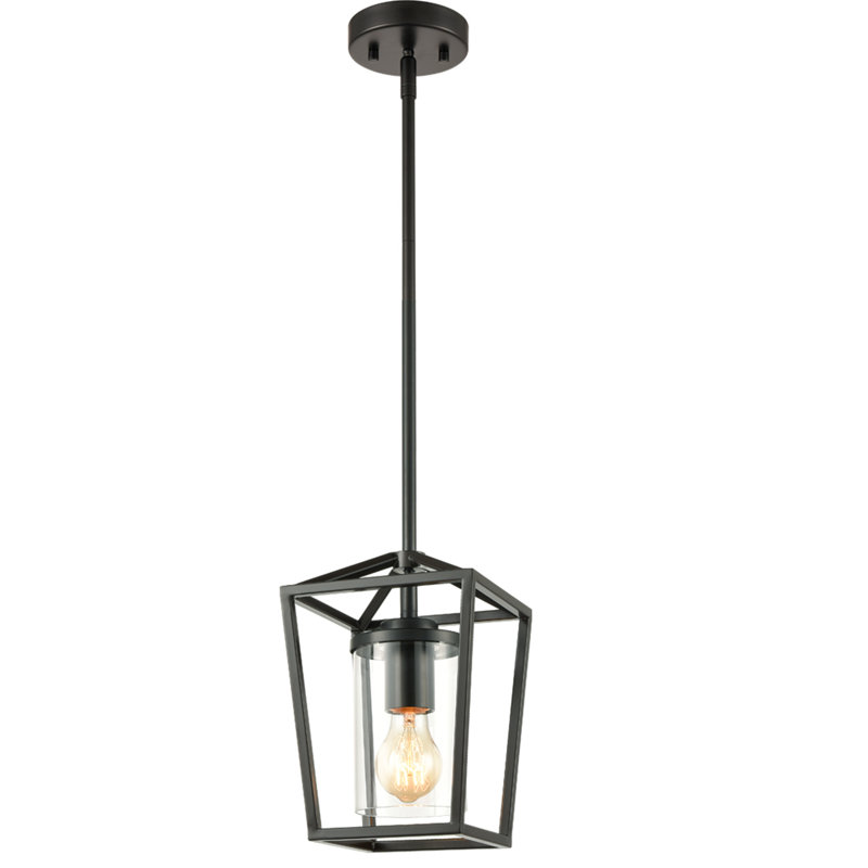 Luminaire suspendu cylindrique 1 lumière Dorier