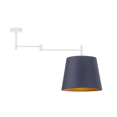 Warlo Fabric Semi Flush Mount